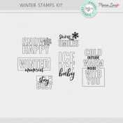 The Good Life: January/February 2023 Winter Stamps Kit