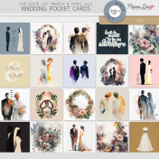 The Good Life: March & April 2023 Wedding Pocket Cards Kit