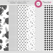 The Good Life: May & June 2023 Paper Templates Kit