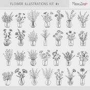 Flower Illustration Kit #2