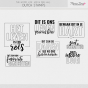 The Good Life: January/February 2023 Dutch Stamps Kit