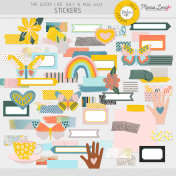 The Good Life: July & August 2023 Stickers Kit