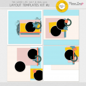 The Good Life: July & August 2023 Layout Templates Kit #2