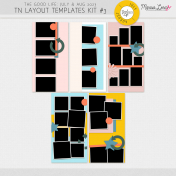 The Good Life: July & August 2023 TN Layout Templates Kit #3