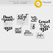 The Good Life: July & August 2023 Dutch Stamps Kit