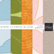 Where Flowers Bloom Papers Kit