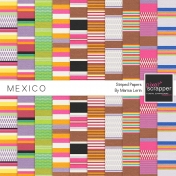 Mexico Striped Paper Kit