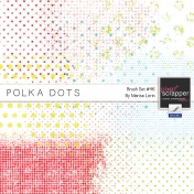 Brush Kit #46- Polka Dot Grunge