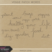 The Veggie Patch Words Kit