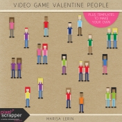 Video Game Valentine People Kit