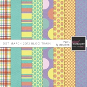 DST March 2012 Blog Train Papers Kit