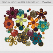 Bedouin Nights Glitter Elements Kit