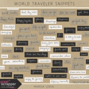 World Traveler Word Snippets Kit