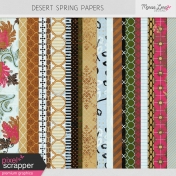 Desert Spring Papers Kit