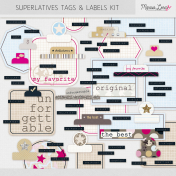 Superlatives Tags & Labels Kit