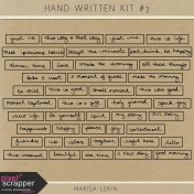 Handwritten Labels Kit #3