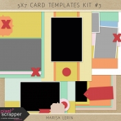 5x7 Card Templates Kit #3