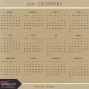 2017 Calendars Kit