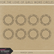 For the Love of Girls Word Circles Kit