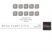 Brad Set #2 Large Square Kit