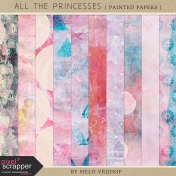 All the Princesses - Painted Papers