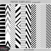 Paper Templates- Stripes 3
