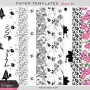 Paper Templates- Flowers 2