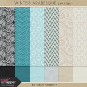 Winter Arabesque- Papers