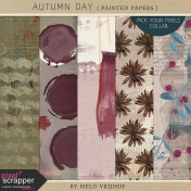 Autumn Day- Painted Papers