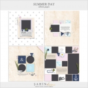 Summer Day Album Pages- PNG