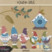 Holiday Birds- Elements