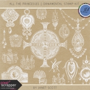 All the Princesses- Ornamental Stamp Kit
