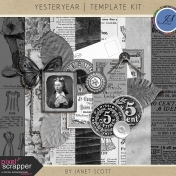 Yesteryear- Template Kit