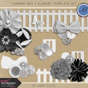 Summer Day- Element Template Kit