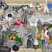 Back to Nature- Element Template Kit