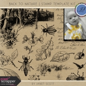 Back to Nature- Stamp Template Kit