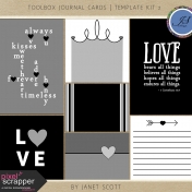 Toolbox Journal Cards- Template Kit 2