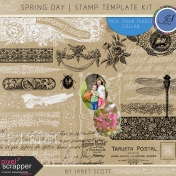 Spring Day- Stamp Kit