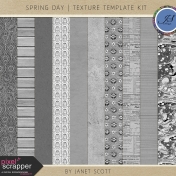 Spring Day- Texture Template Kit