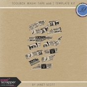 Toolbox Washi Tape 006- Template Kit