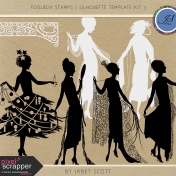 Toolbox Stamps- Silhouette Template Kit 3