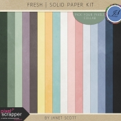 Fresh- Solid Paper Kit