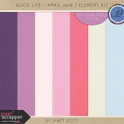 Good Life- April 2018- Solid Paper Kit