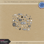 All the Princesses- Bits & Pieces Template Kit