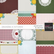 Grandma's Kitchen- Journal Card Kit 1
