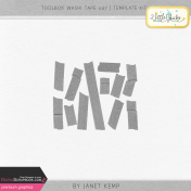 Toolbox Washi Tape 007- Template Kit