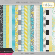 April Showers- Paper Kit 1