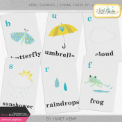 April Showers- Spring Cards Kit 4