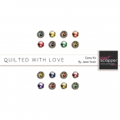 Quilted With Love- Gems Kit