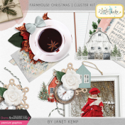 Farmhouse Christmas- Clusters Kit